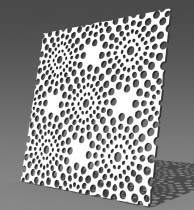Резная 3D перегородка G43 Дерзкие пузырьки
